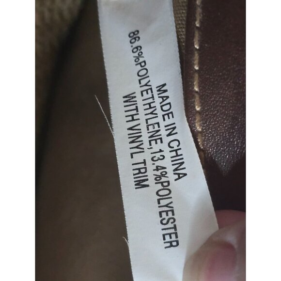 Y2K Rosetti 3 Piece Boho Woven Brown Shoulder Bag Set NWT Coconut Girl Deadstock - Picture 2 of 8